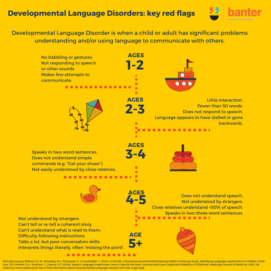 Developmental Language Disorder Key Red Flags