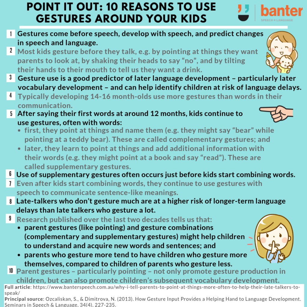 Point it out 10 reasons to use gestures around your kids