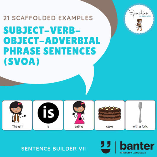 Subject Verb Object Adverbial Phrase Sentences