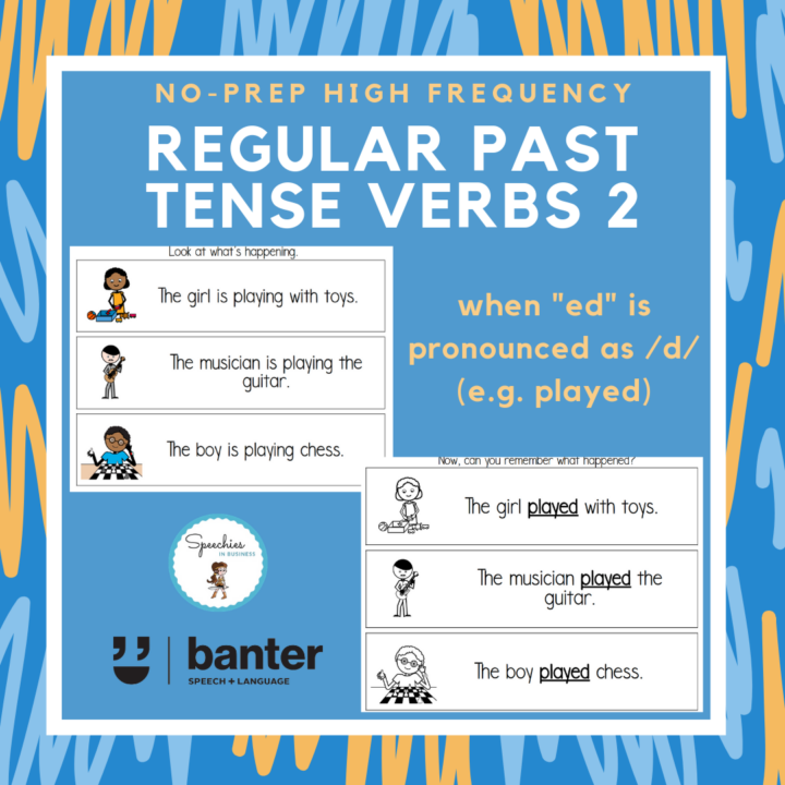 Regular Past Tense Verbs 2