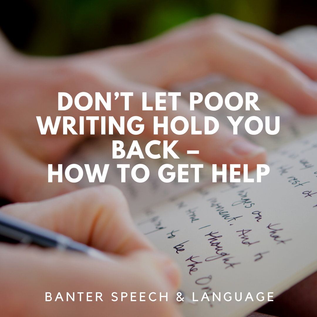 Don't let poor writing hold you back - how to get help