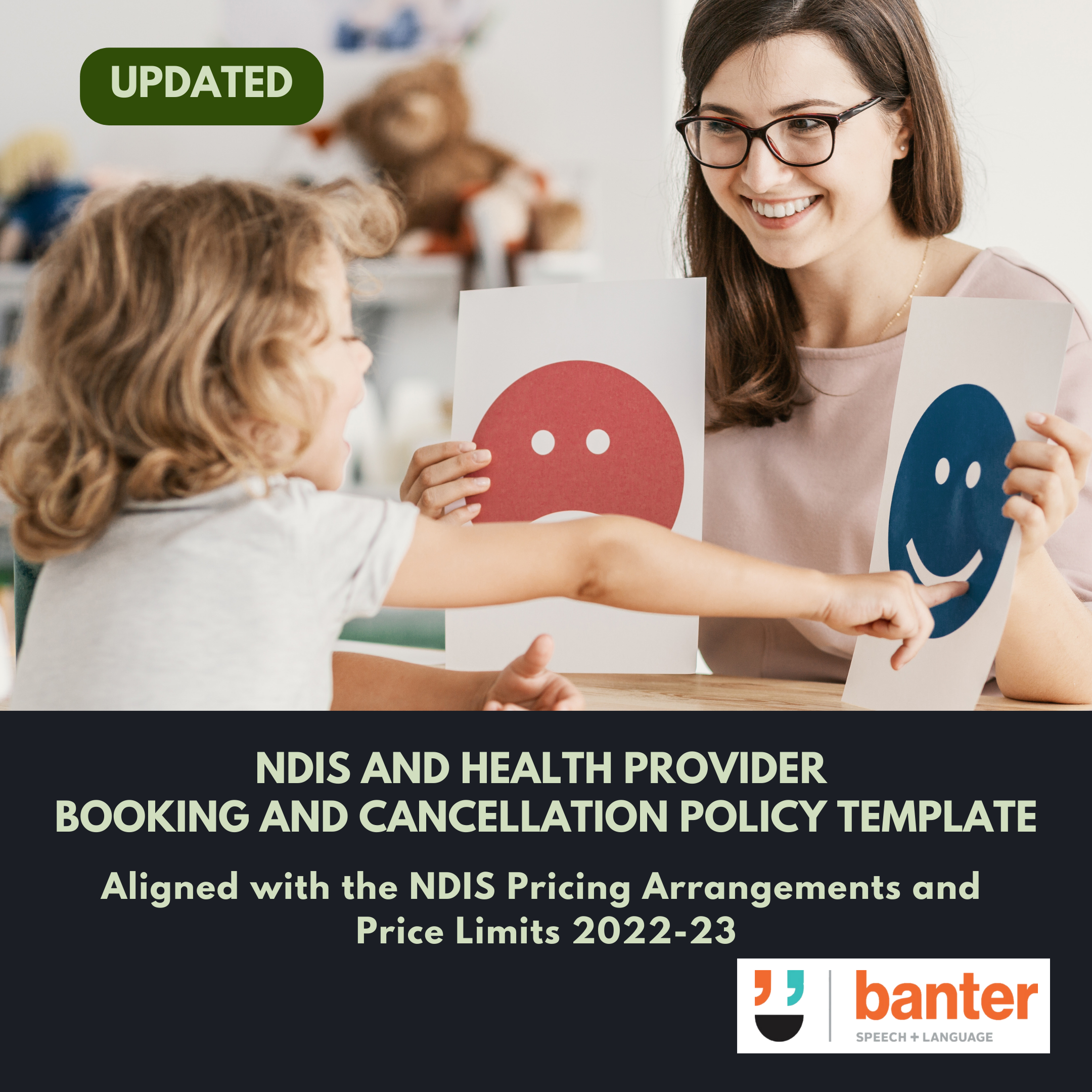 NDIS and Health Provider Booking and Cancellation Policy Template