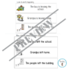 (L139) Verbs: Irregular Past Tense Verb Sentence Drills B: went, spoke, spent, sent left built - Image 2