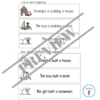 (L139) Verbs: Irregular Past Tense Verb Sentence Drills B: went, spoke, spent, sent left built - Image 3
