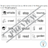(L270) Verbs: Future Tense Verbs: Auxiliary Verb "going to" (e.g. "The girl is going to sing") - Image 4