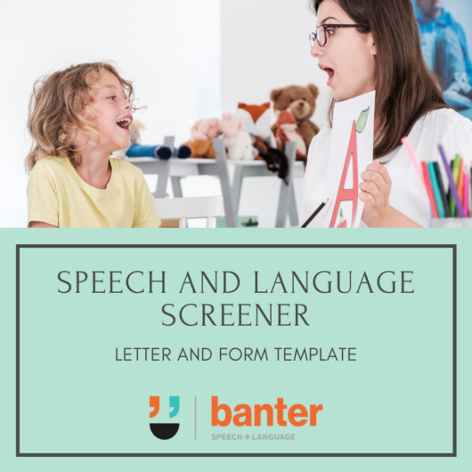 Speech and Language Screener