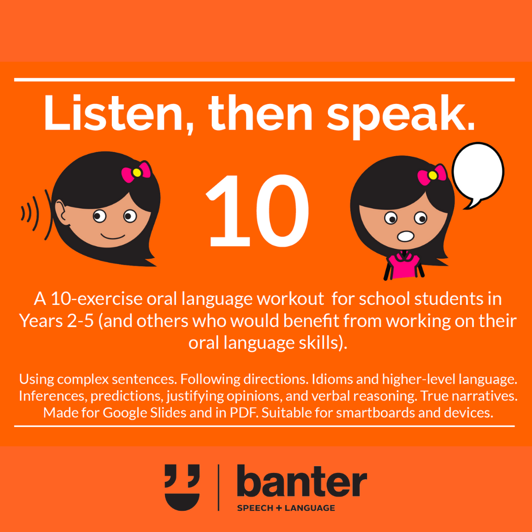 Listen then speak 10