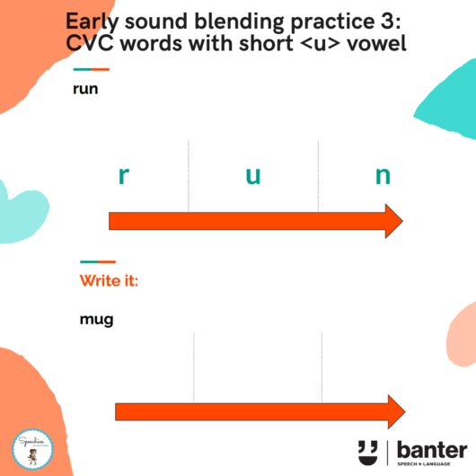 Early sound blending practice 3