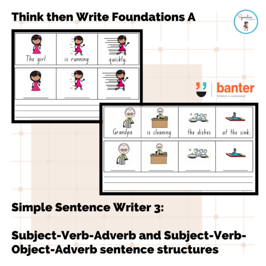 Think and Write Foundations A SSW3 SVA SVOA