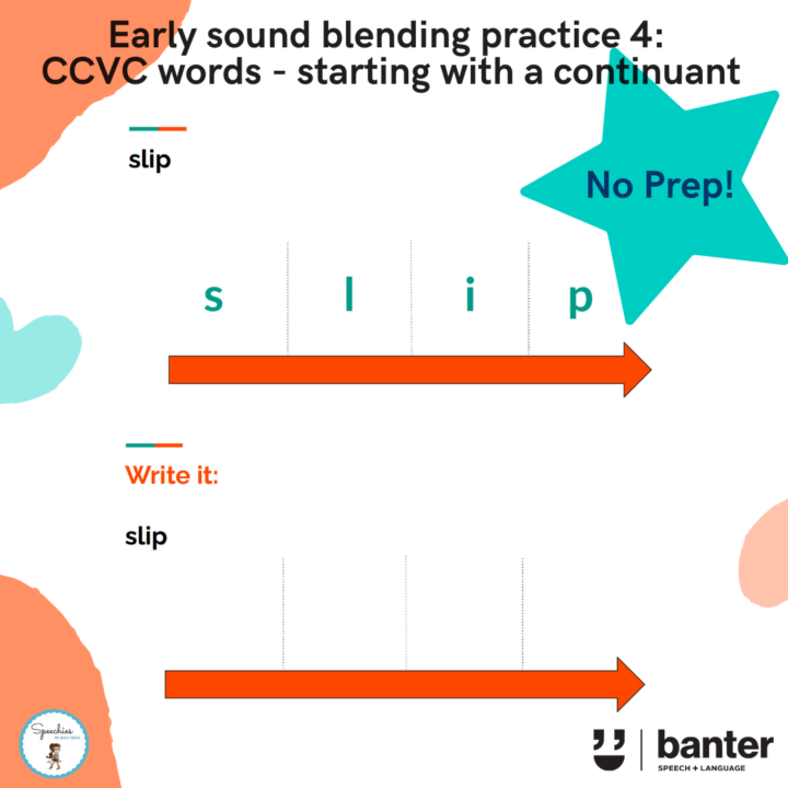 Early sound blending practice 4