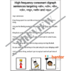 (R218) Digraph sentences featuring sh, ck, th, wh, ng, ch, and qu words (Volume 2) - Image 4