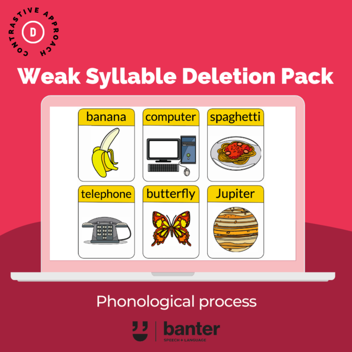 Weak Syllable Deletion Pack