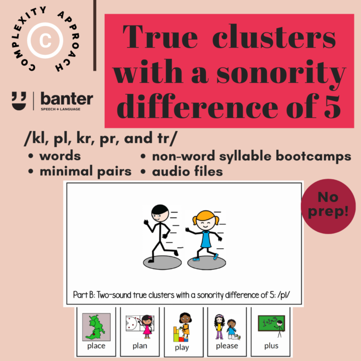 True clusters with sonority of five