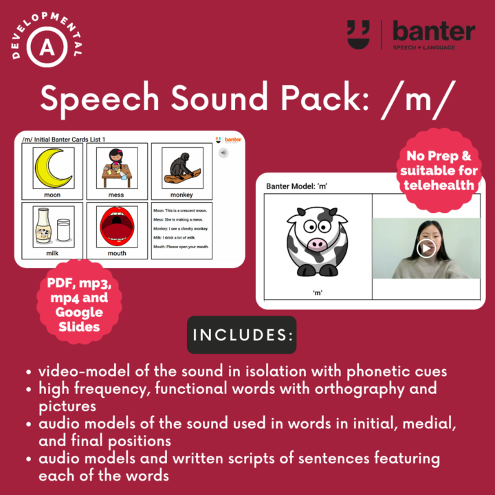 Speech Sound Pack m