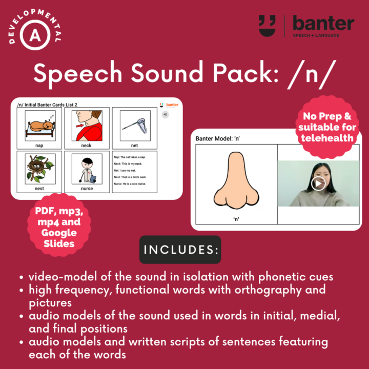 Speech Sound Pack n