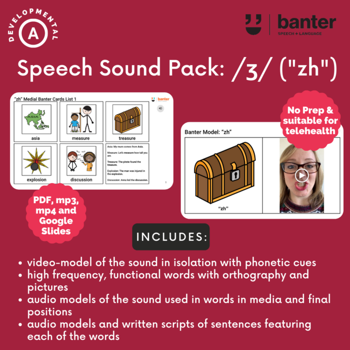 Speech Sound Pack zh