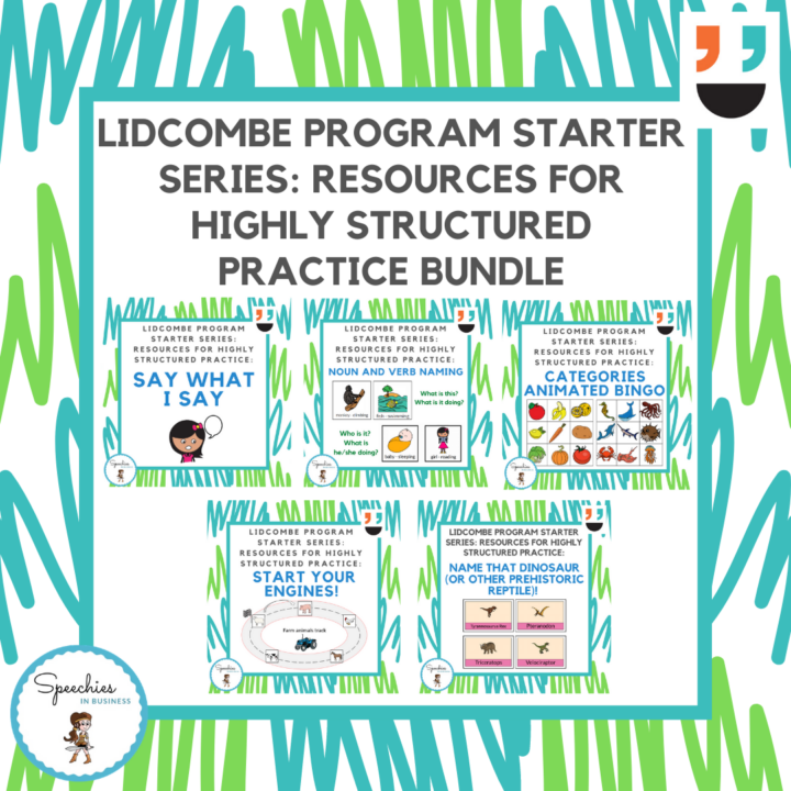 Lidcombe Program Starter Series Bundle