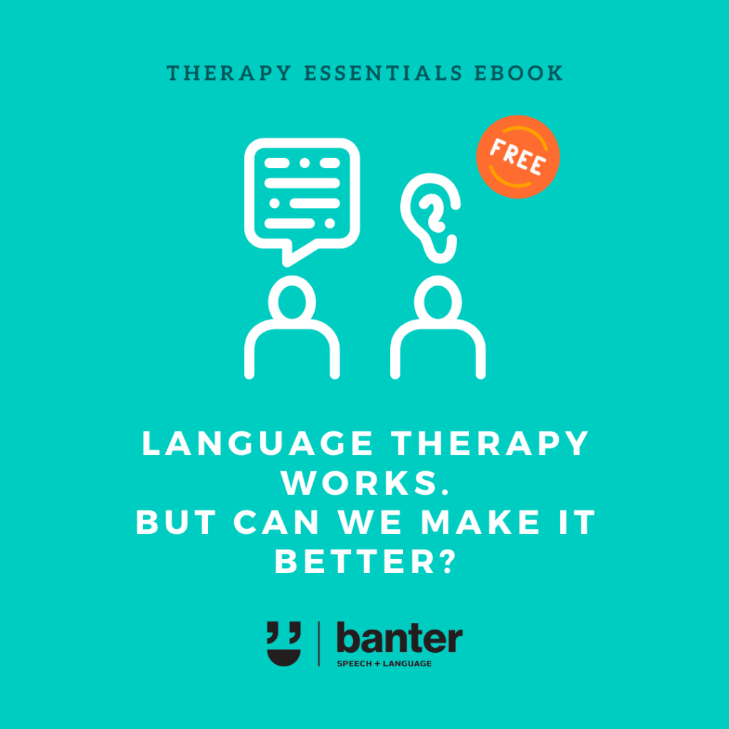 Language therapy works. But can we make it better?