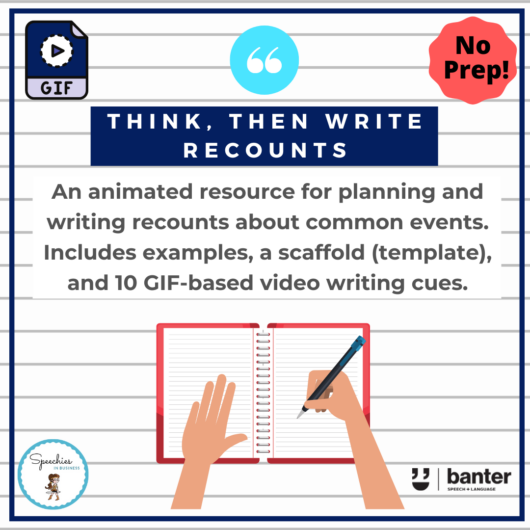 Think then Write Recounts