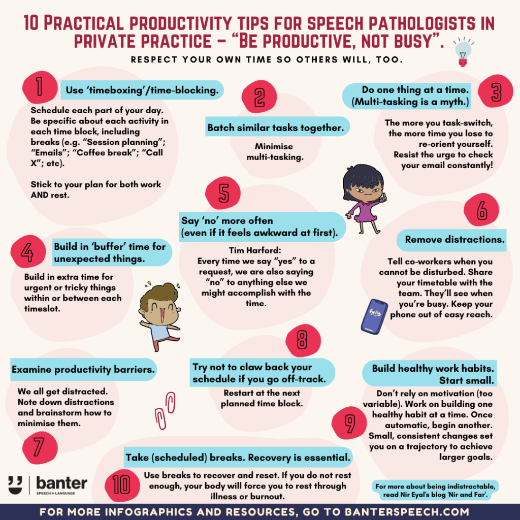 10-Practical-productivity-tips-for-speech-pathologists-in-private-practice-3-1 | Banter Speech & Language