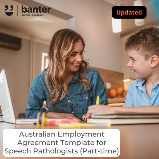 Australian Employment Agreement Template for Speech Pathologists Part Time