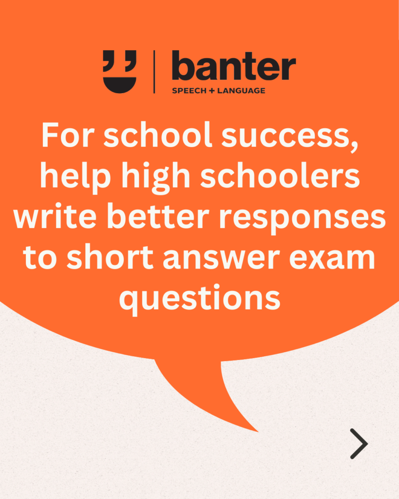1 | Banter Speech & Language