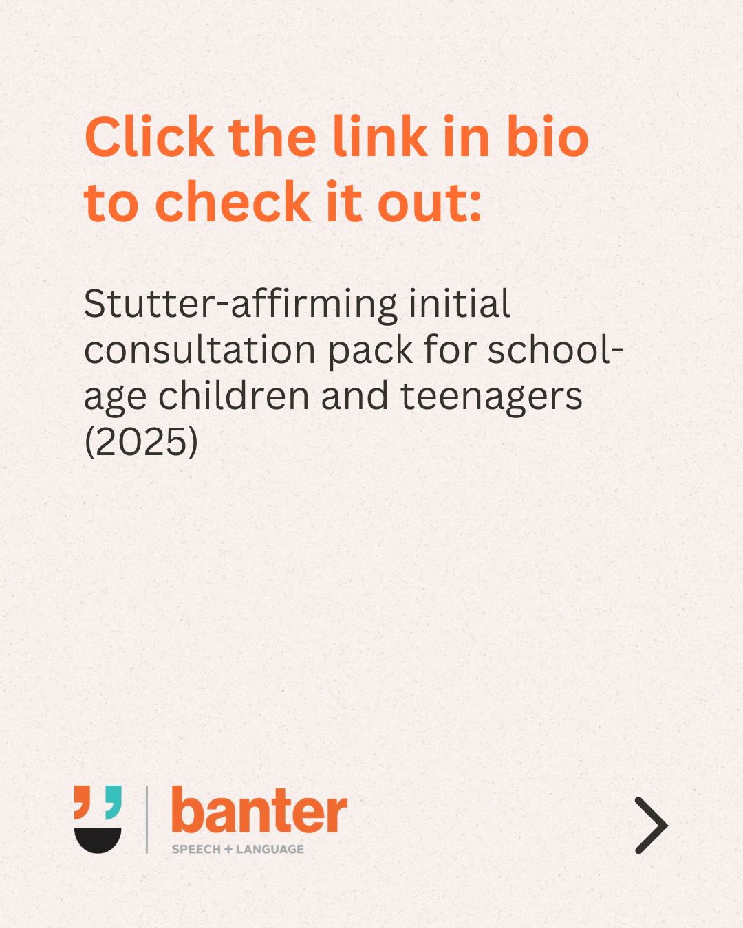 9 | Banter Speech & Language